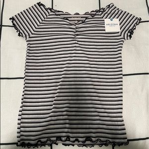 Arizona Black and White Top